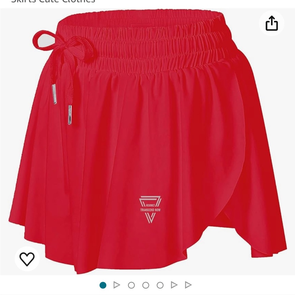 Workout Running Yoga Shorts Summer Spandex Shorts Butterfly Skirts Cute Clothes